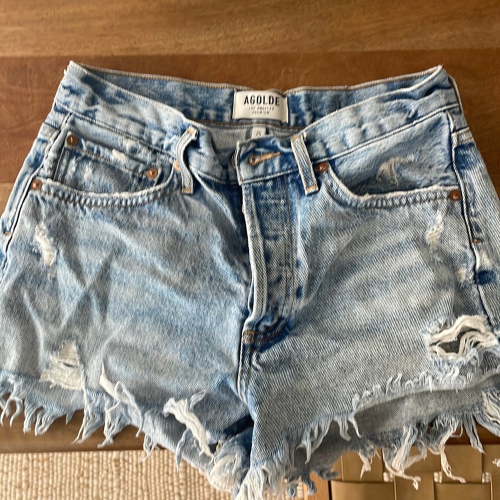 Agolde Women's Parker Vintage Shorts, size 25